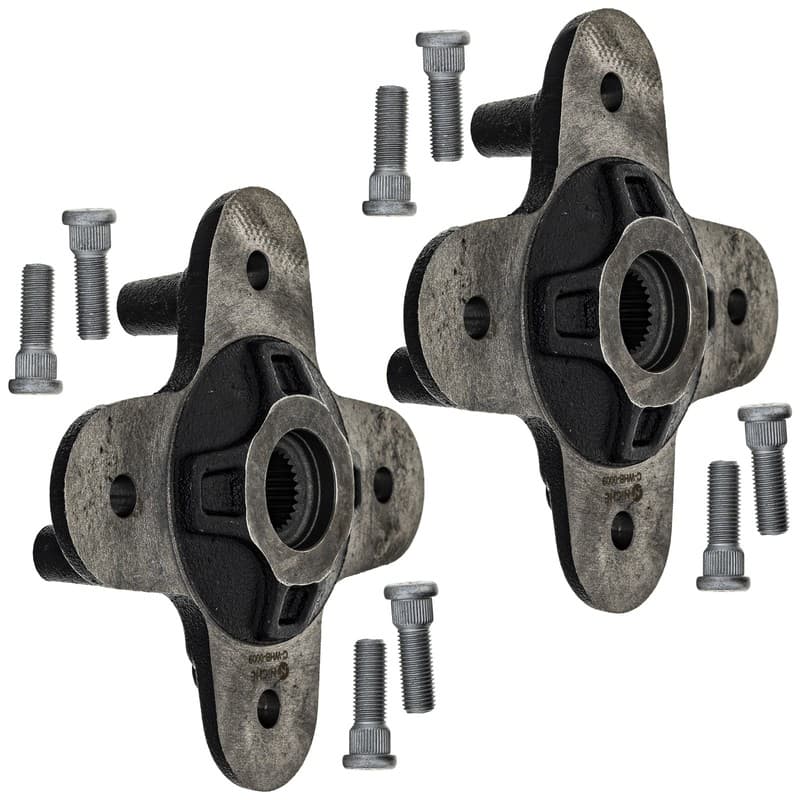 NICHE Front Rear Wheel Hub for Polaris RZR 900 General 1000 5139978-458 2 Pack