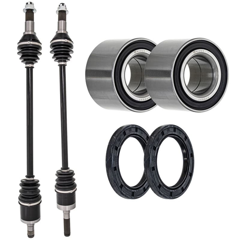 NICHE CV Axle Bearing Seal Kit for Can-Am 705401807 705401873 Maverick 1000