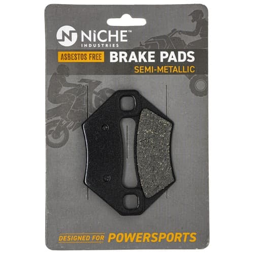 NICHE Brake Pad Set for Arctic Cat 1436-420 Polaris Front Rear Semi-Metallic
