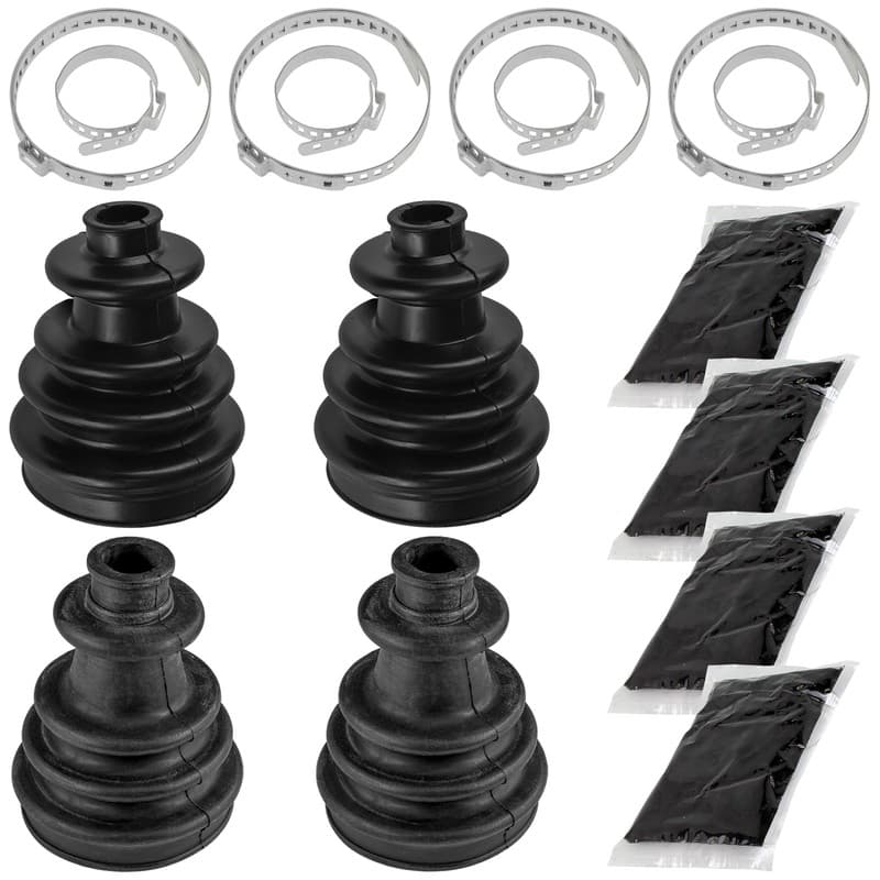 Front Axle Inner and Outer CV Boot Kit For Club Car Carryall 1500 1700 XRT 1550