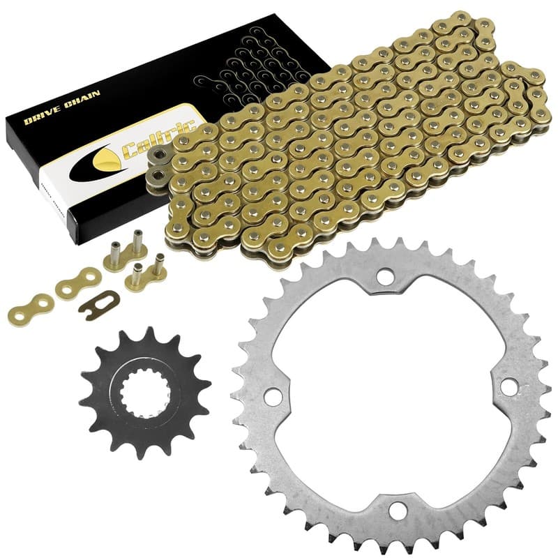 Drive Chain & Sprockets Kit for Yamaha YFZ450R YFZ450X 2009-2016