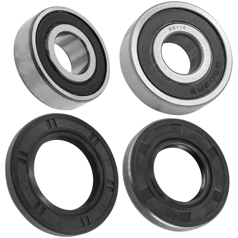 Rear Wheel Ball Bearings Seals Kit for Yamaha Bw200 Big Wheel 200 1985-1988