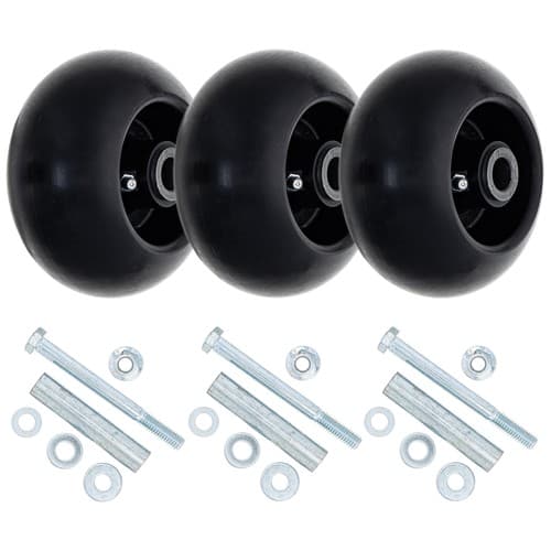8TEN Deck Wheel Kit for Cub Cadet Z-Force SZ60 LZ54 SZ54 LZ60 634-3159 01000343