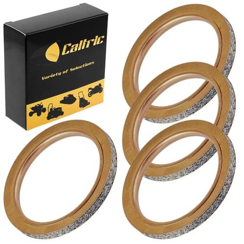 4 Exhaust Muffler Pipe Gaskets for Suzuki GS550L GS650E GS650Gl GS700E GS700Es