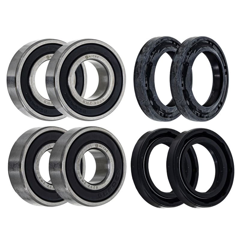 NICHE Wheel Bearing Seal Kit for Honda Recon 250 Sportrax 400 TRX400X 450R ER