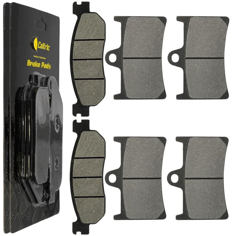 Caltric Front Rear Brake Pads for Yamaha R1 YZF-R1 YZFR1 2002 2003
