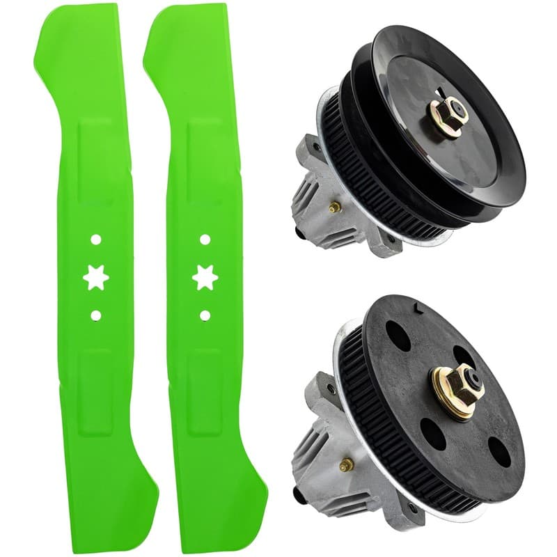 Blade Spindle Kit for Cub Cadet LTX1042 LTX1040 918-04516A 918-04512B 42-Inch