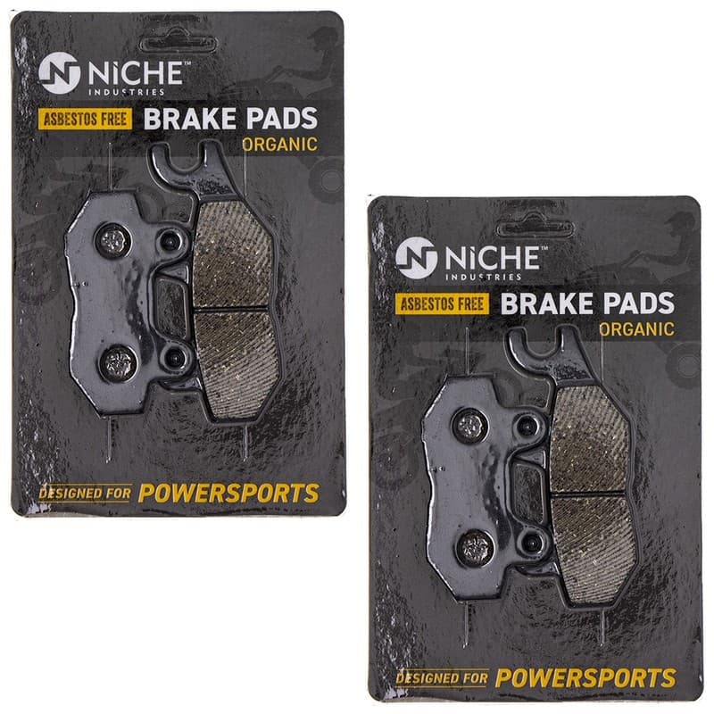 NICHE Brake Pad Set for Triumph Tiger 1050 Speed Triple Rear Organic 2 Pack