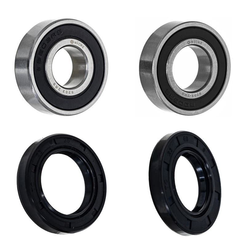 NICHE Wheel Bearing Seal Kit for Yamaha Yamahauler Tri Moto 200 6203-2RS