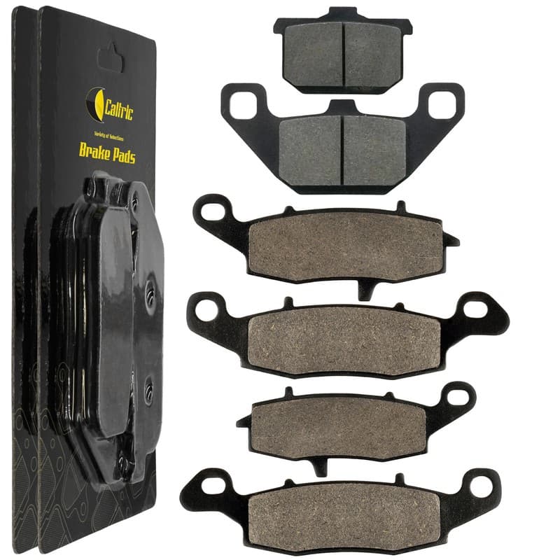 Front & Rear Brake Pads for Kawasaki VN1500 Vulcan 1500 Nomad Fi 1999 2000