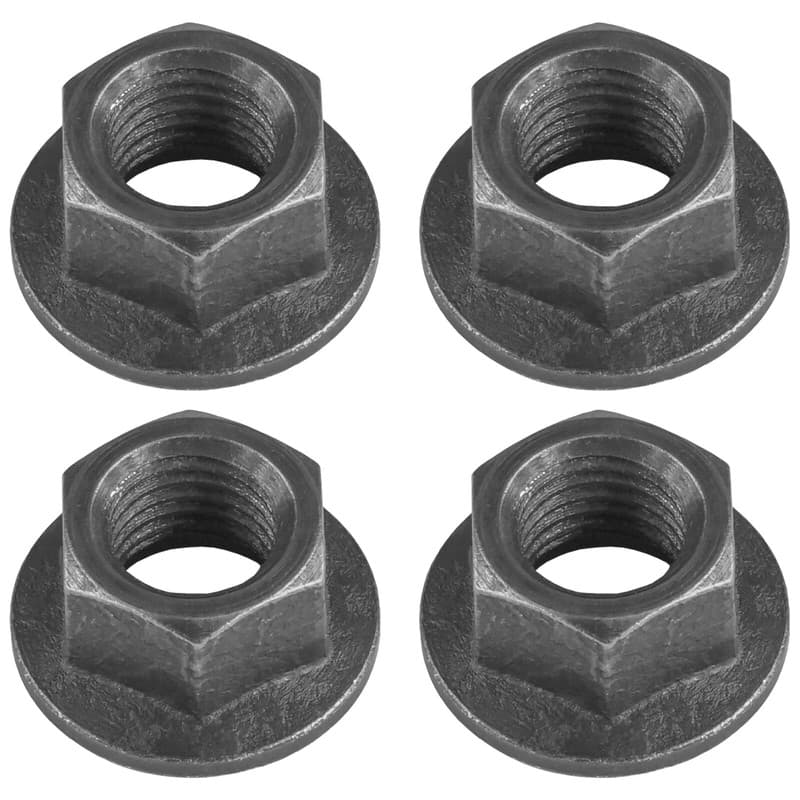 4x Front Wheel Hub Nut for Yamaha 95704-10500-00 NEW OEM Replacement