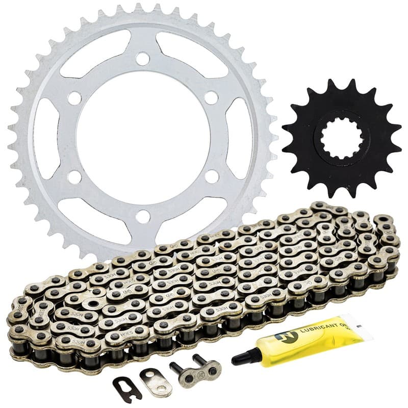 Sprocket Chain Set for Yamaha YZF R1 16/43 Tooth 530 Rear Front Combo Kit