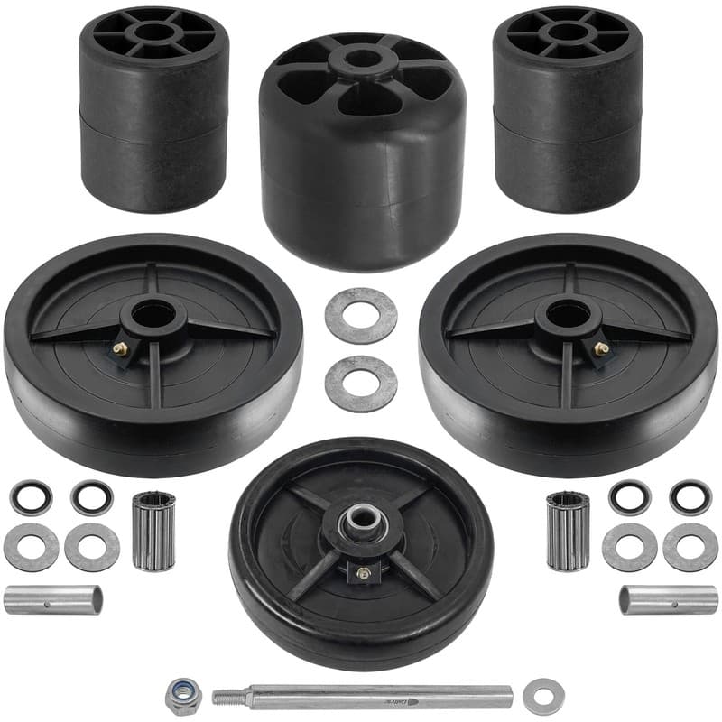 60" Deck Wheel Kit For John Deere Tractor-Mounted Mowers 425 445 455 LGT