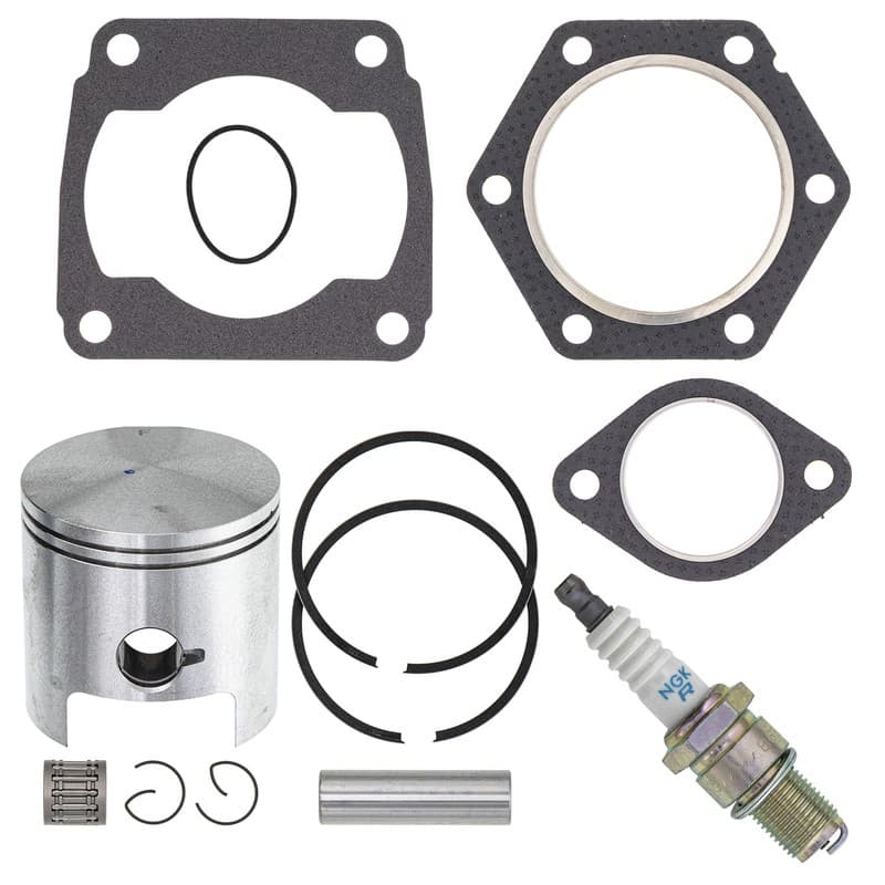 NICHE Piston Gasket Spark Plug Kit for Polaris Big Boss Trail Blazer Xplorer 250
