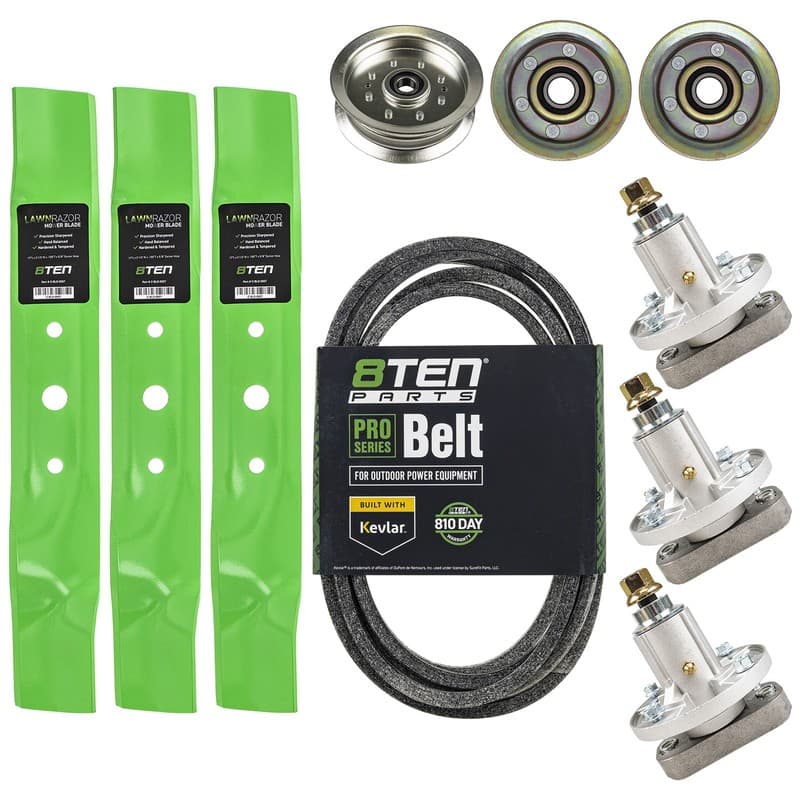 8TEN Deck Rebuild Kit for John Deere L120 L130 48 Inch GX20250 GY20050 GX20305