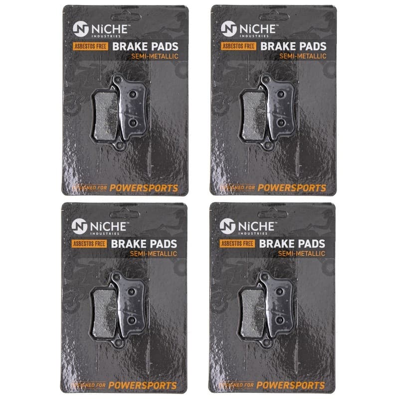 Brake Pad Set for KTM 125 85 65 105 Husqvarna Front Rear Semi-Metallic 4 Pack
