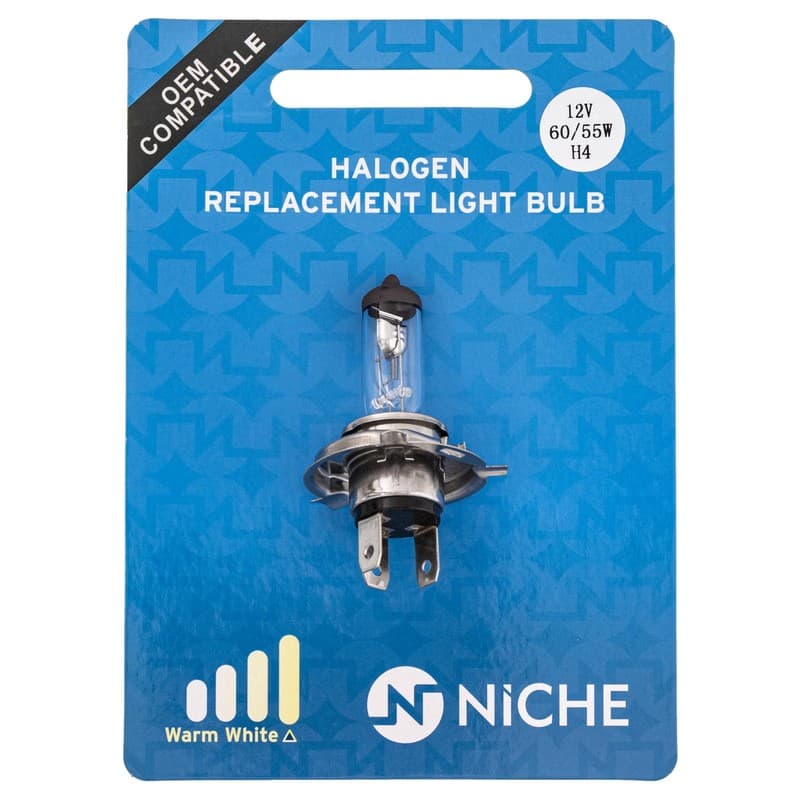 NICHE H4 Headlight Bulb for Yamaha TMAX Zuma 125 Suzuki Burgman 650 400