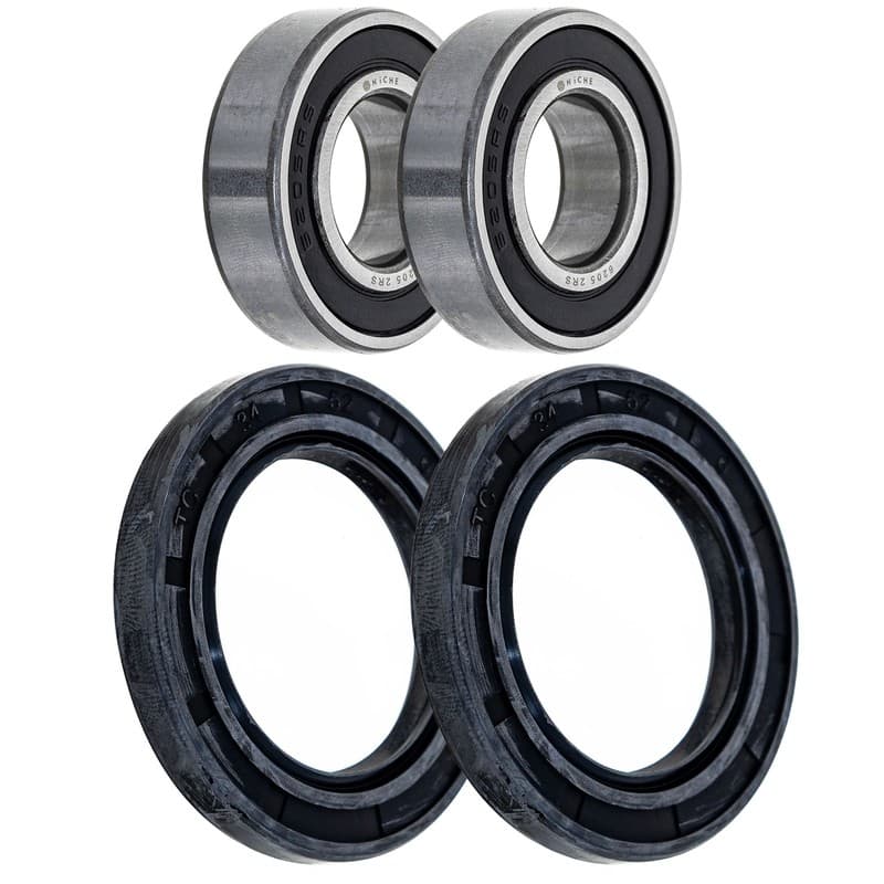 NICHE Wheel Bearing Seal Kit for Honda VFR1200 ST1300 6205-2RS Motorcycle