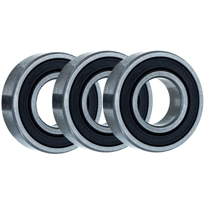 NICHE Wheel Bearing for Yamaha YZ250 YZ125 WR250 WR400F YZ400F 20x42x12 3 Pack