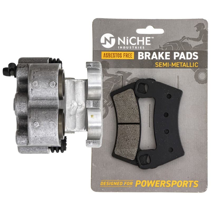NICHE Brake Caliper Pad Kit for Polaris RZR S 900 1000 2206025 1912277 2015-2017