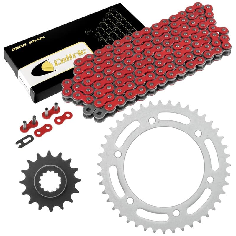 Red Drive Chain And Sprocket Kit for Honda CBR600RR 2003-2006 525-Chain
