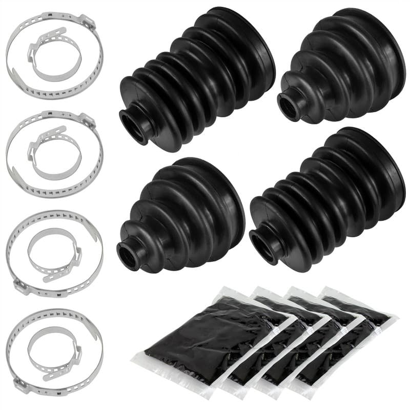 Fits John Deere XUV620i XUV625i Gas Rear Axle Inner Outer CV Boot Kit 2 Sets