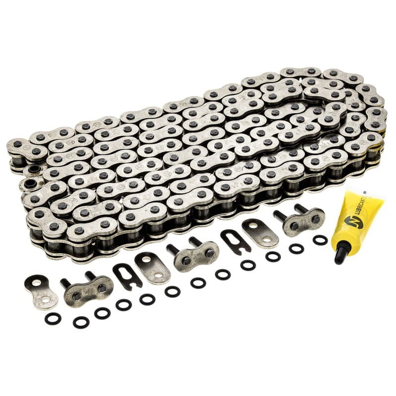 NICHE 525 Drive Chain 124 Links O-Ring With Connecting Master Link Motorcycle