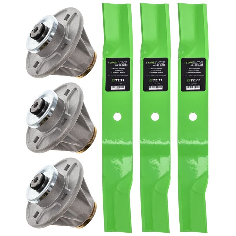 Deck Spindle & Mower Blade Kit for Gravely 42 48 XL ZT 54 1842