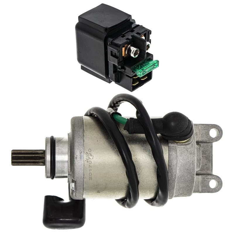 NICHE Starter Motor Solenoid Kit for Kawasaki Ninja ZX6R ZX6RR Motorcycle