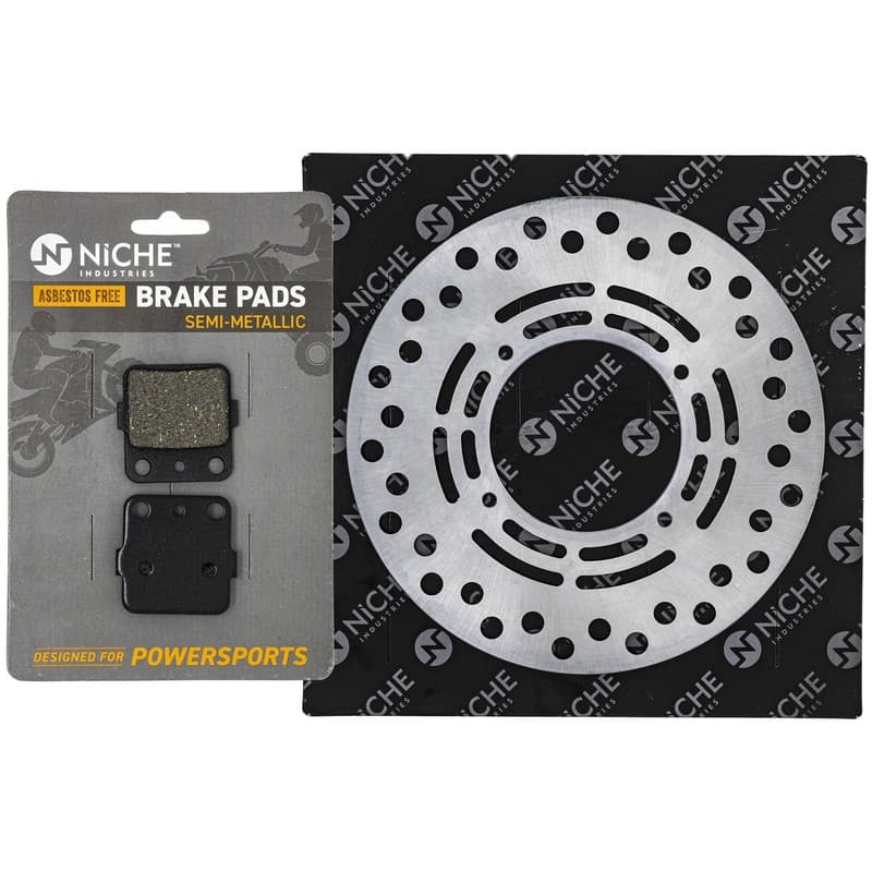 NICHE Front Left Brake Pad Kit for Honda CRF150R CRF150RB Semi-Metallic