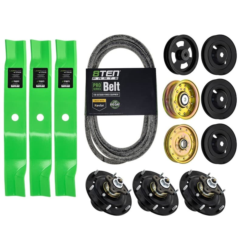 8TEN Deck Rebuild Kit for John Deere Z960M Z955M 60-Inch RD TCU15881 AUC12478
