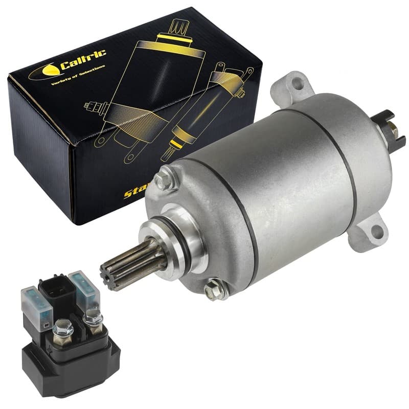 Starter and Relay Solenoid fits Yamaha Grizzly 550 YFM550F 4x4 2009 2010 - 2014