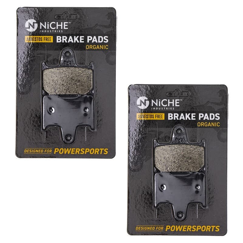 NICHE Brake Pad Set for Suzuki GSXR600X GSXR750X GSXR1000Z Rear Organic 2 Pack